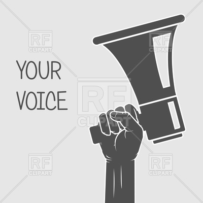 400x400 Hand And Megaphone