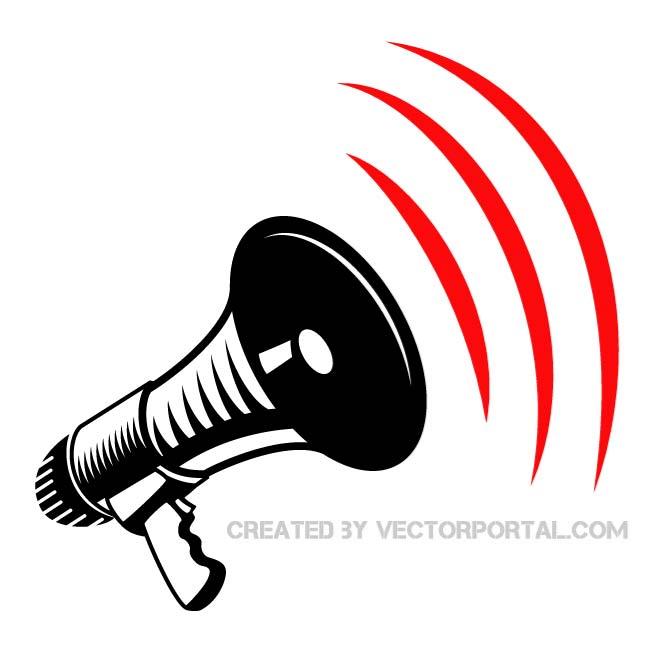 660x660 Megaphone Vector Image