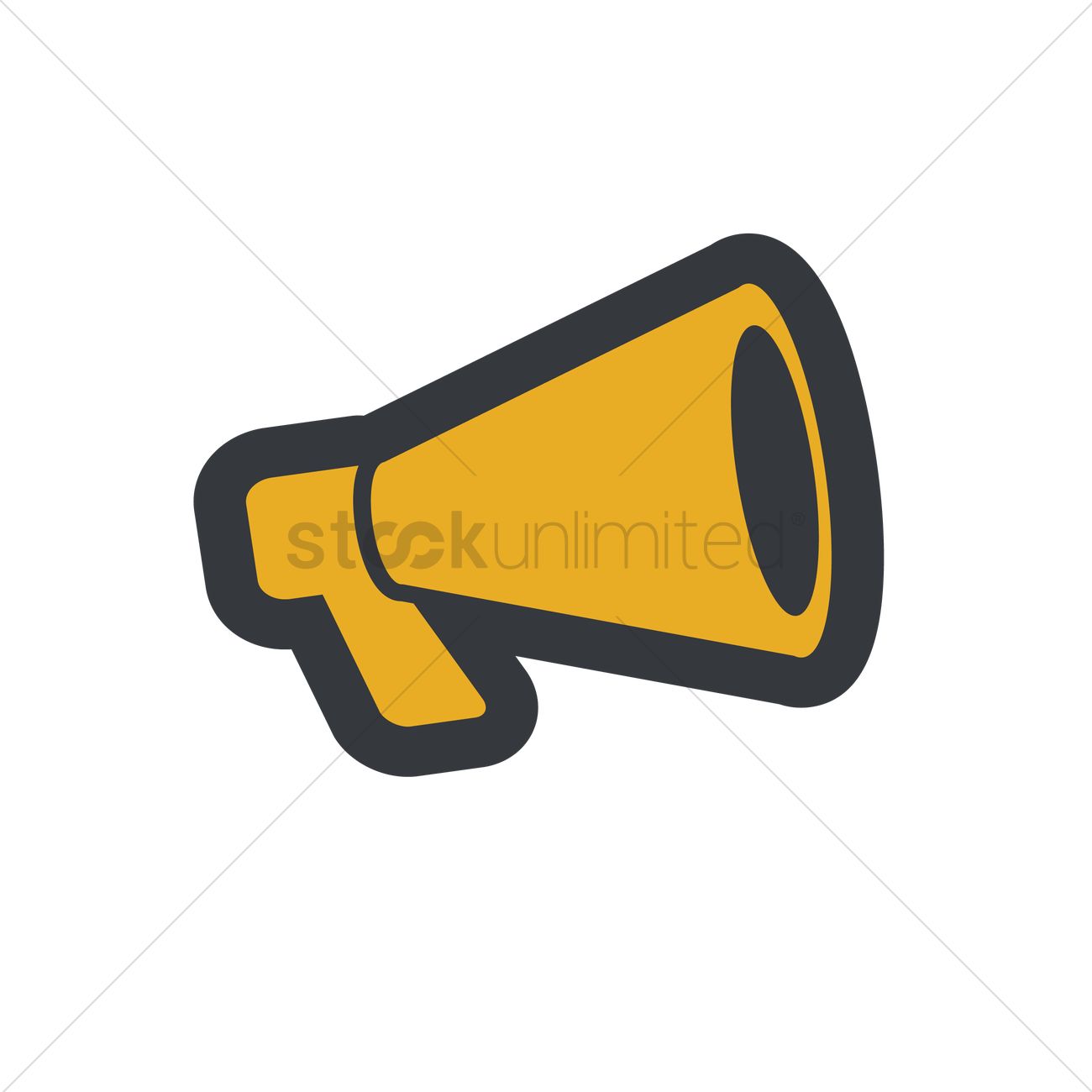 1300x1300 Megaphone Vector Image