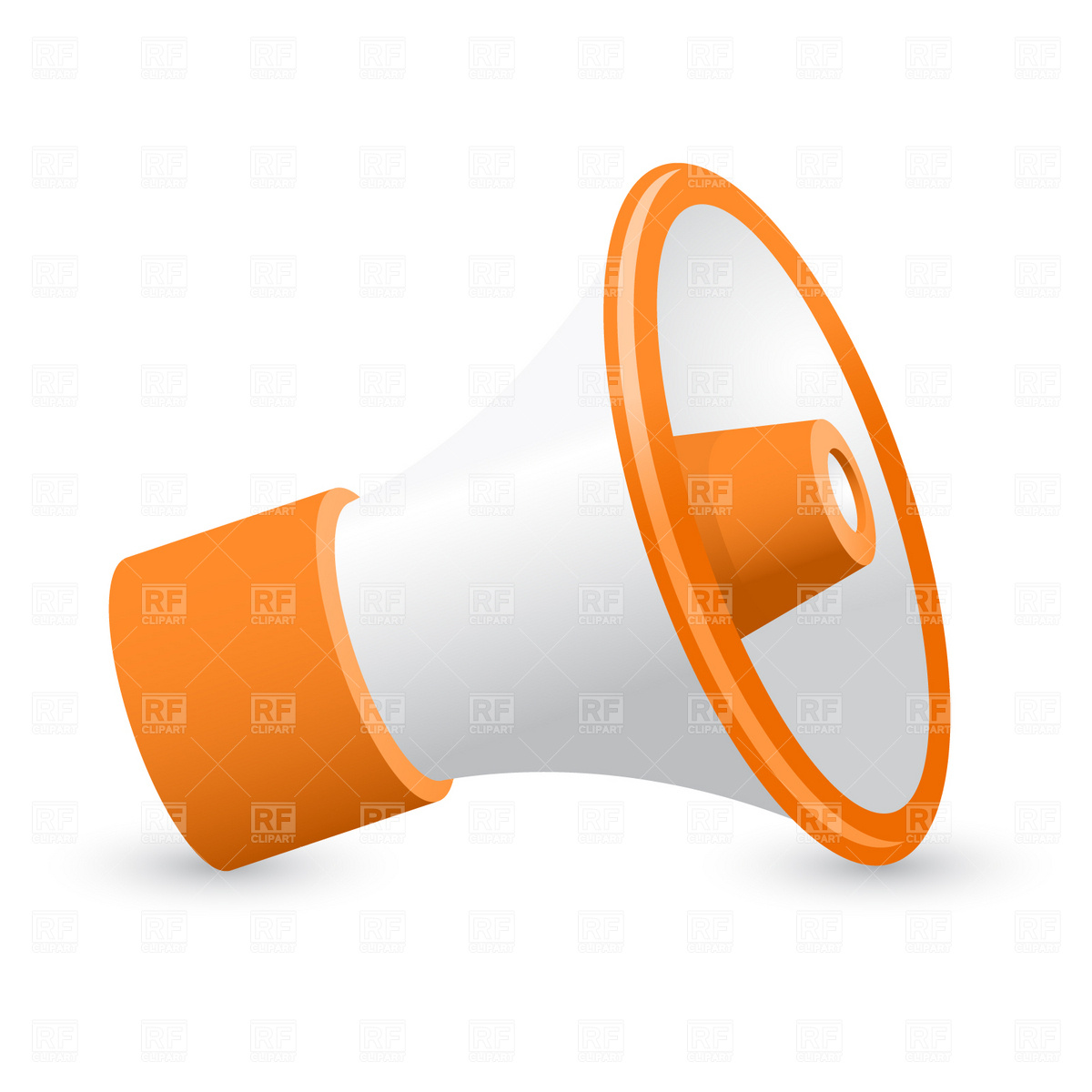 1200x1200 Megaphone Vector Image Of Objects Prague