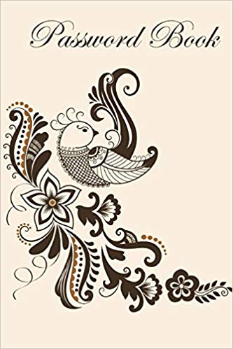 333x499 Password Book Vector Illustration Of Mehndi Ornament Traditional