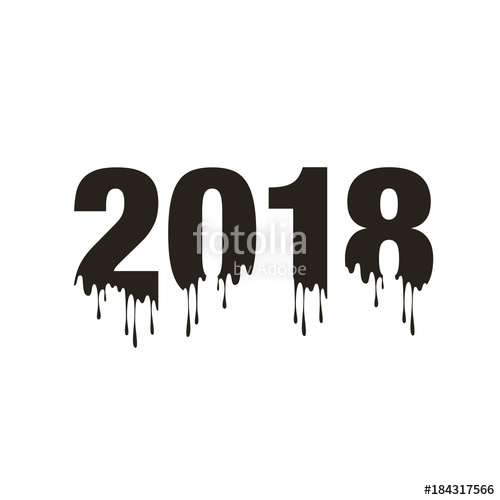 500x500 New Year Melting Vector Stock Image And Royalty Free Vector
