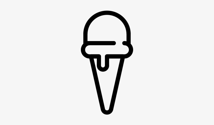 820x481 Ice Cream Cone Melting Vector