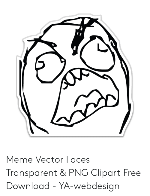 500x652 Meme Vector Faces Transparent Png Clipart Free Download
