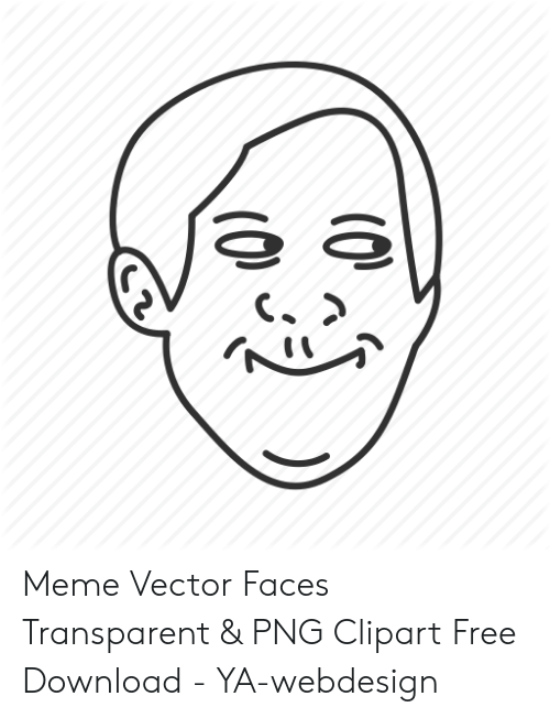 500x652 Meme Vector Faces Transparent Png Clipart Free Download