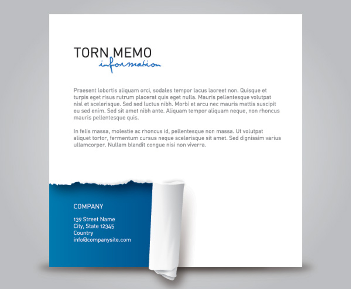1136x936 Torn Memo Vector Art Graphics