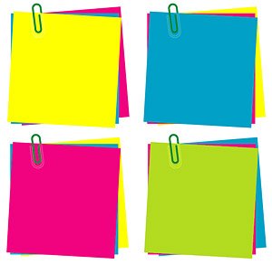 300x292 Free Color Memo Paper Files, Vectors Graphics