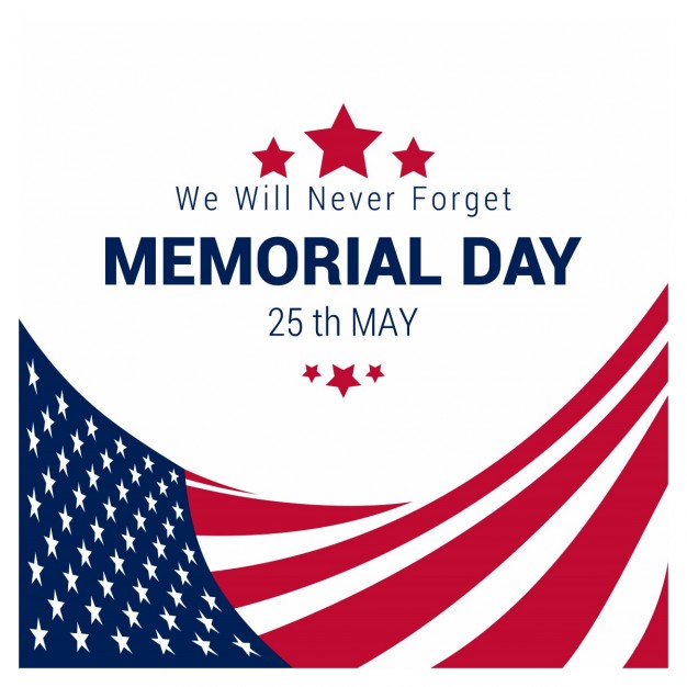 Usa Memorial Day Vector Free Download 626x626 Usa Memorial Day Vector Free Download