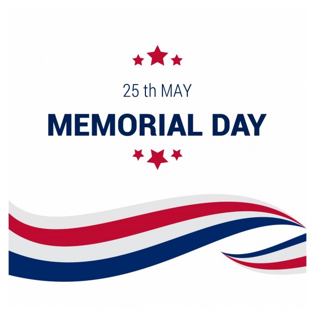 Usa Memorial Day Background Vector Free Download 626x626 Usa Memorial Day Background Vector Free Download