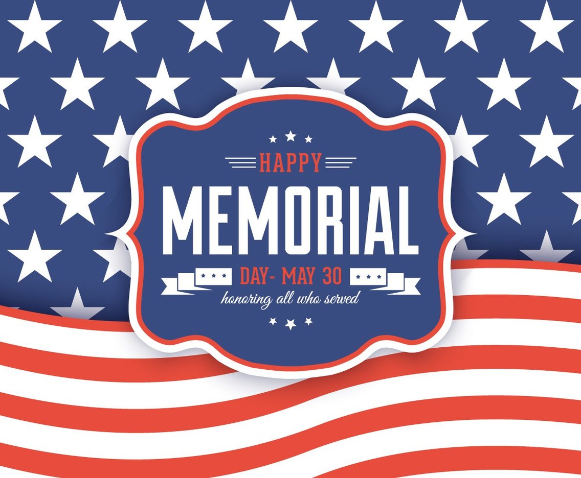 Happy Memorial Day Background Vector Art Graphics 1136x936 Happy Memorial Day Background Vector Art Graphics