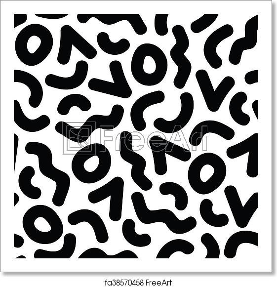 Free Art Print Of Vector Geometric Seamless Pattern Retro Memphis 561x581 Free Art Print Of Vector Geometric Seamless Pattern Retro Memphis