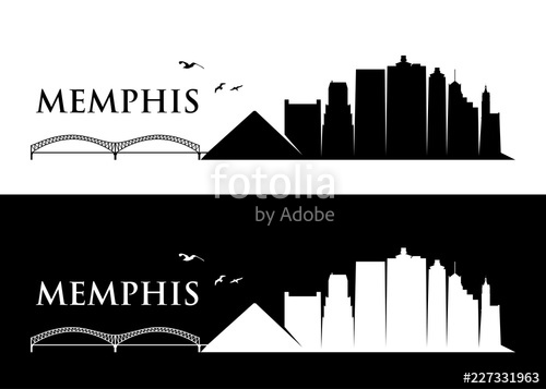 500x357 Memphis Skyline