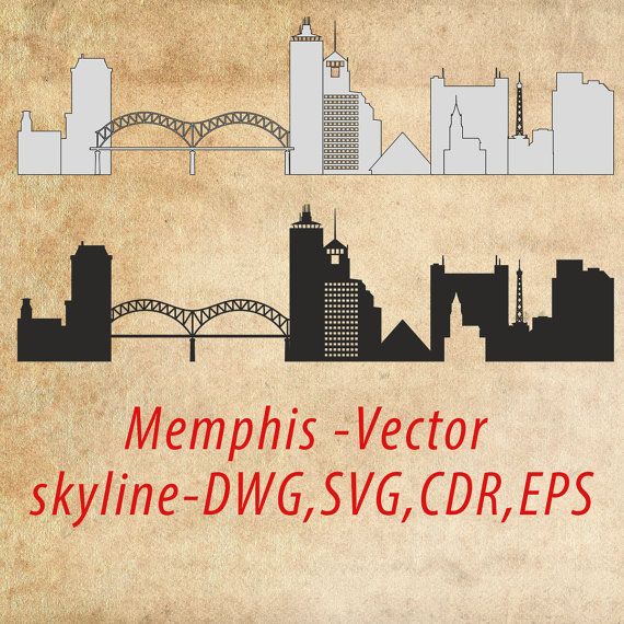 570x570 Great Etsy Finds! Memphis Skyline