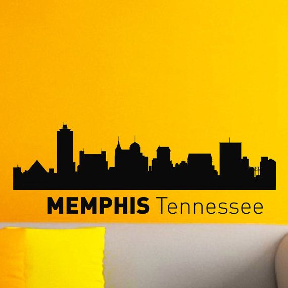 570x570 Collection Of 'memphis Skyline Silhouette' Download More Than