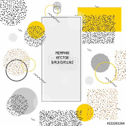 500x500 Memphis Vector Background Stock Image And Royalty Free Vector