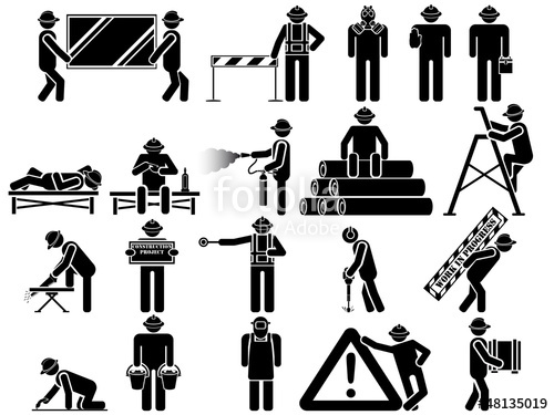 500x375 Icon Man Work Stock Image And Royalty Free Vector