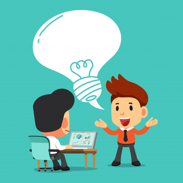 626x626 Vector Cartoon Business Men