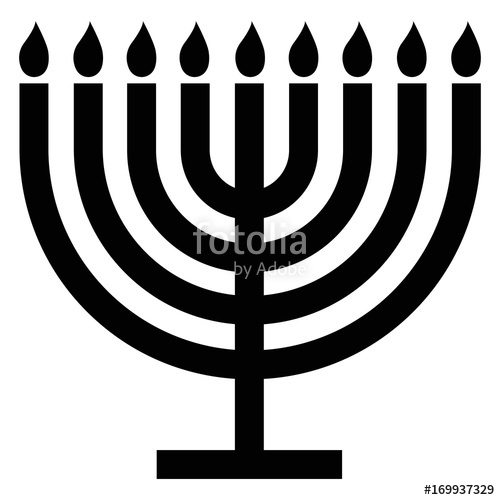 Menorah Vector at Vectorified.com | Collection of Menorah Vector free ...