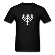190x190 Menorah Vector Men's T Shirt Spreadshirt