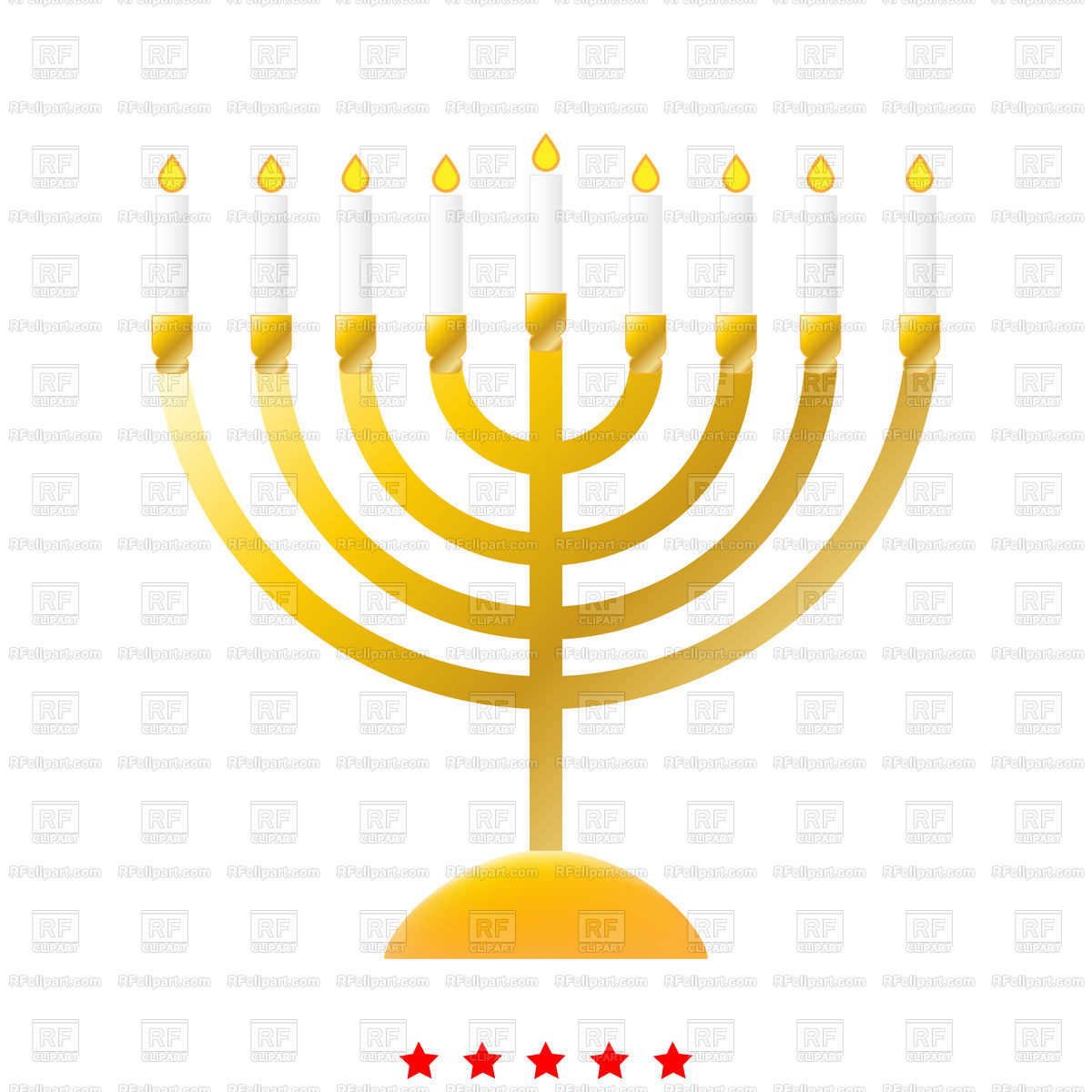 1200x1200 Menorah For Hanukkah Icon Simple Style Vector Image Of Icons