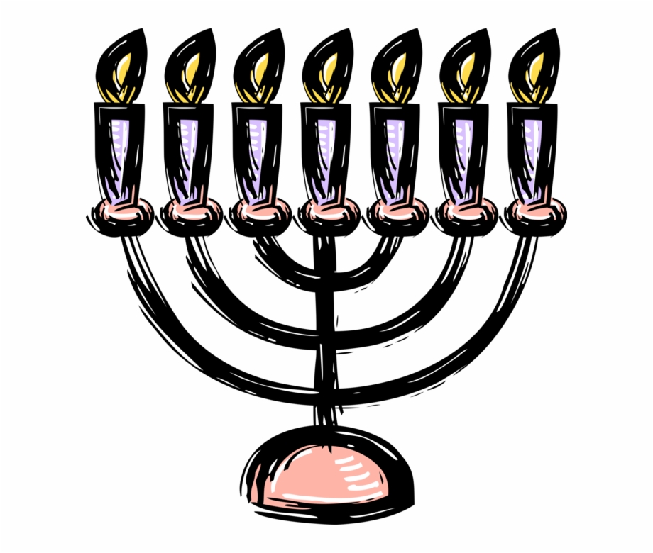 920x780 Vector Illustration Of Jewish Chanukah Hanukkah Menorah