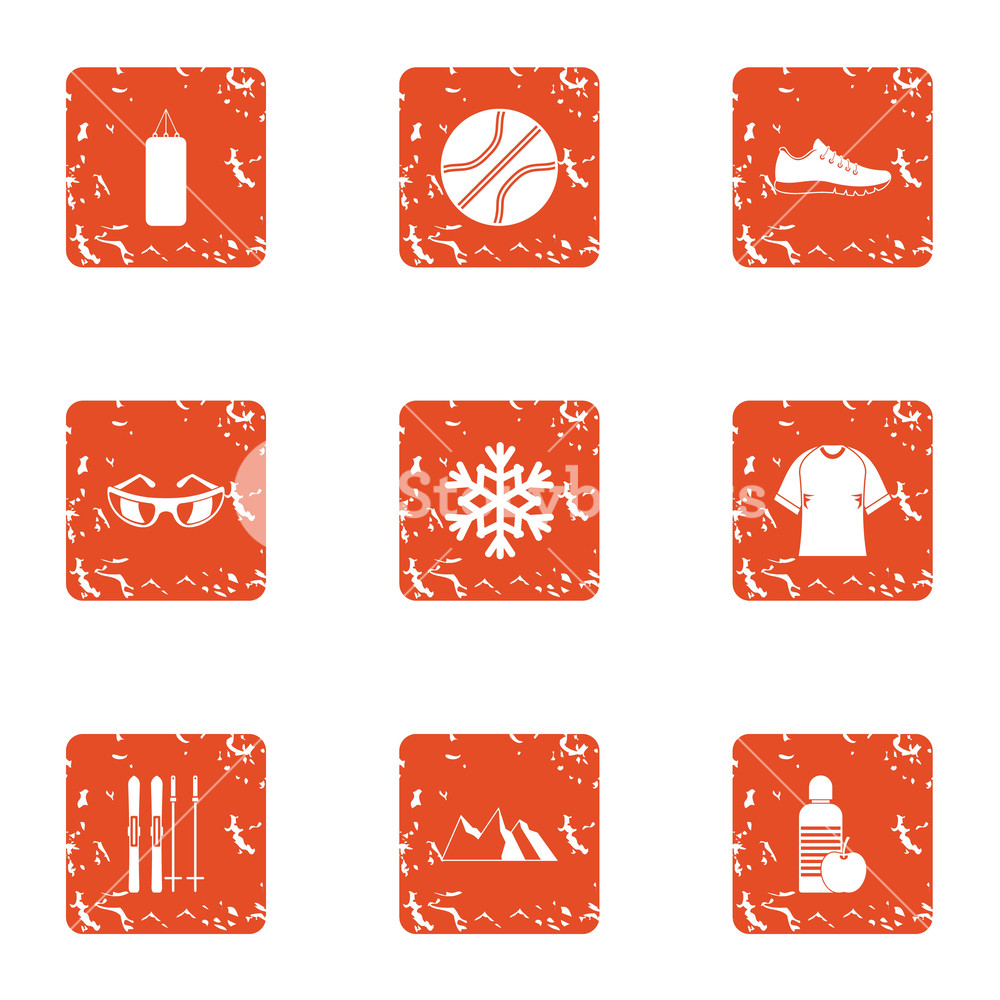 1000x1000 Mentor Icons Set Grunge Set Of Mentor Vector Icons For Web
