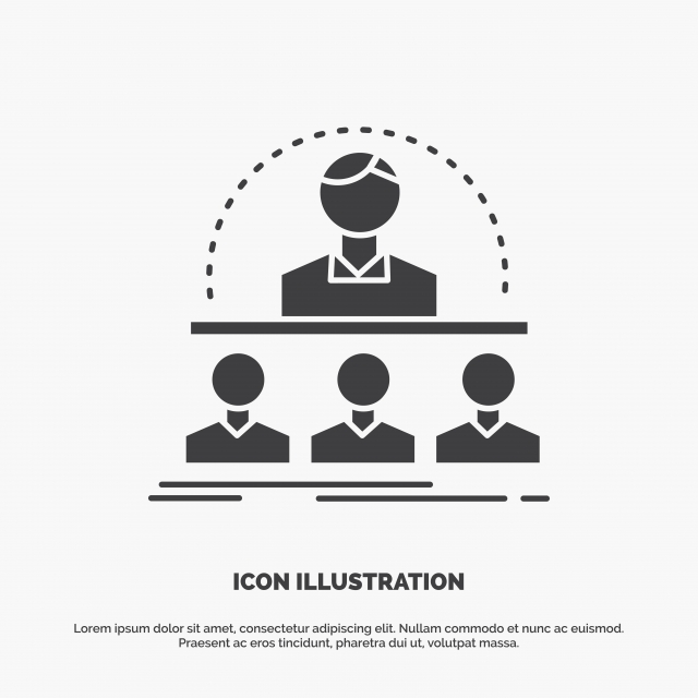 640x640 Business Coach Course Instructor Mentor Icon Glyph Vector G