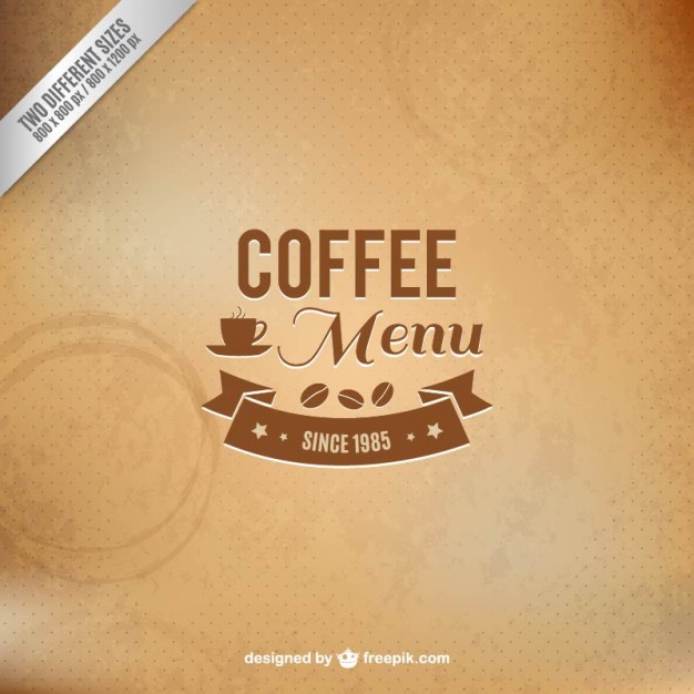 Coffee Menu Background Vector Free Download 626x626 Coffee Menu Background Vector Free Download