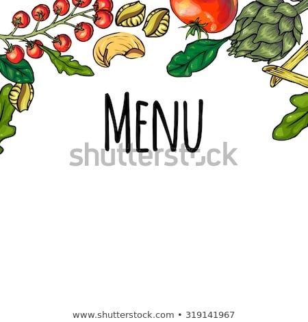 450x470 Italian Food Menu Border Vector Stock Vector