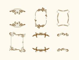 263x200 Menu Border Free Vector Art