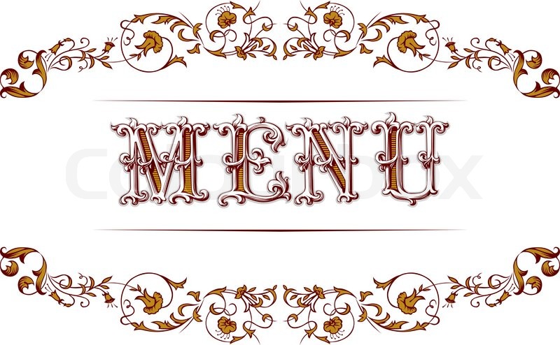 800x494 Antique Vintage Lace Border With Retro Stock Vector Colourbox