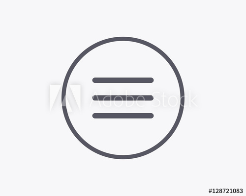 500x400 Hamburger Menu Icon