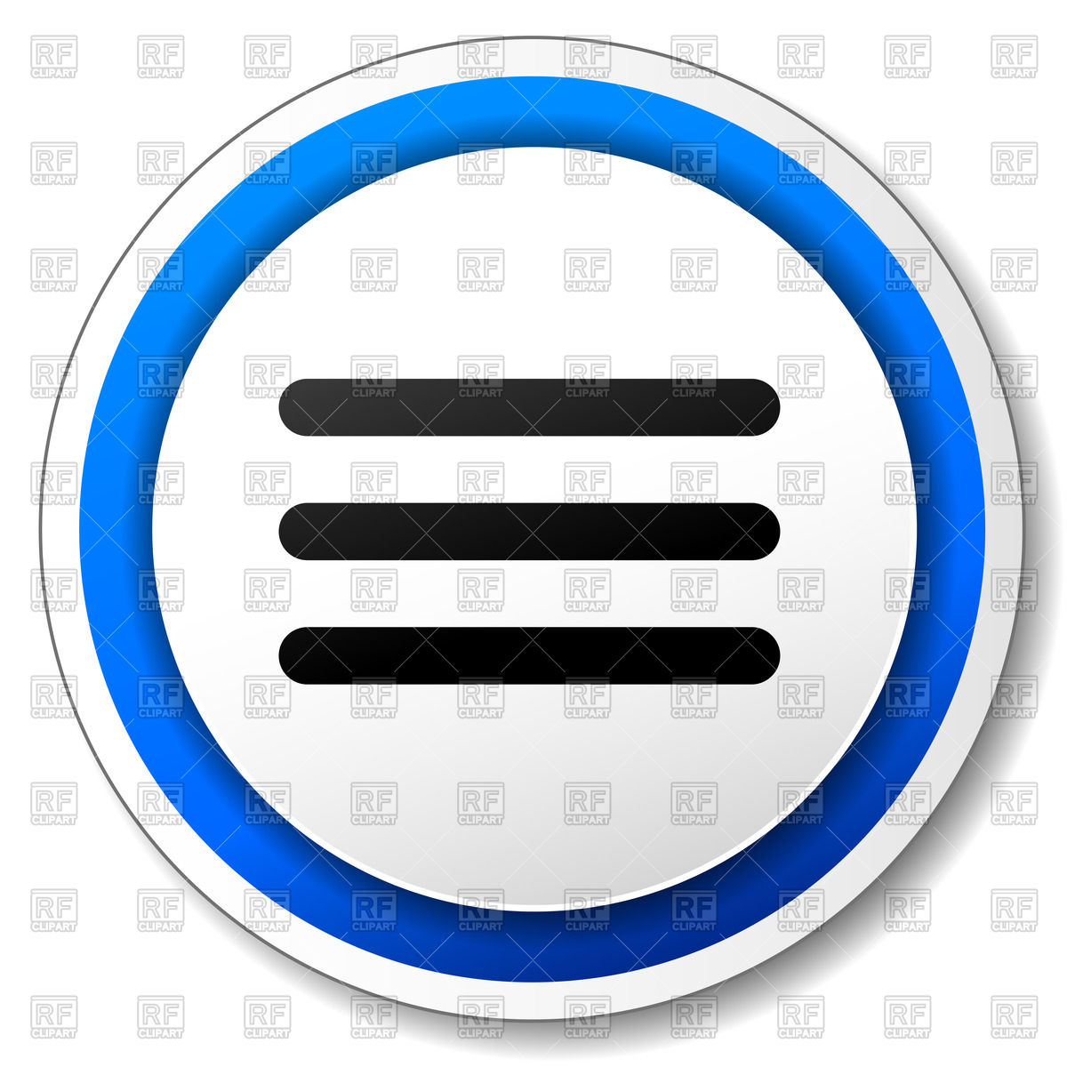 1200x1200 Menu Icon Vector Image Of Icons And Emblems