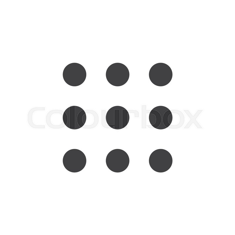 800x800 Web Menu Icon Vector, Filled Flat Stock Vector Colourbox