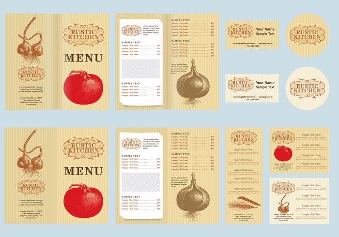 700x490 Menu Free Vector Art