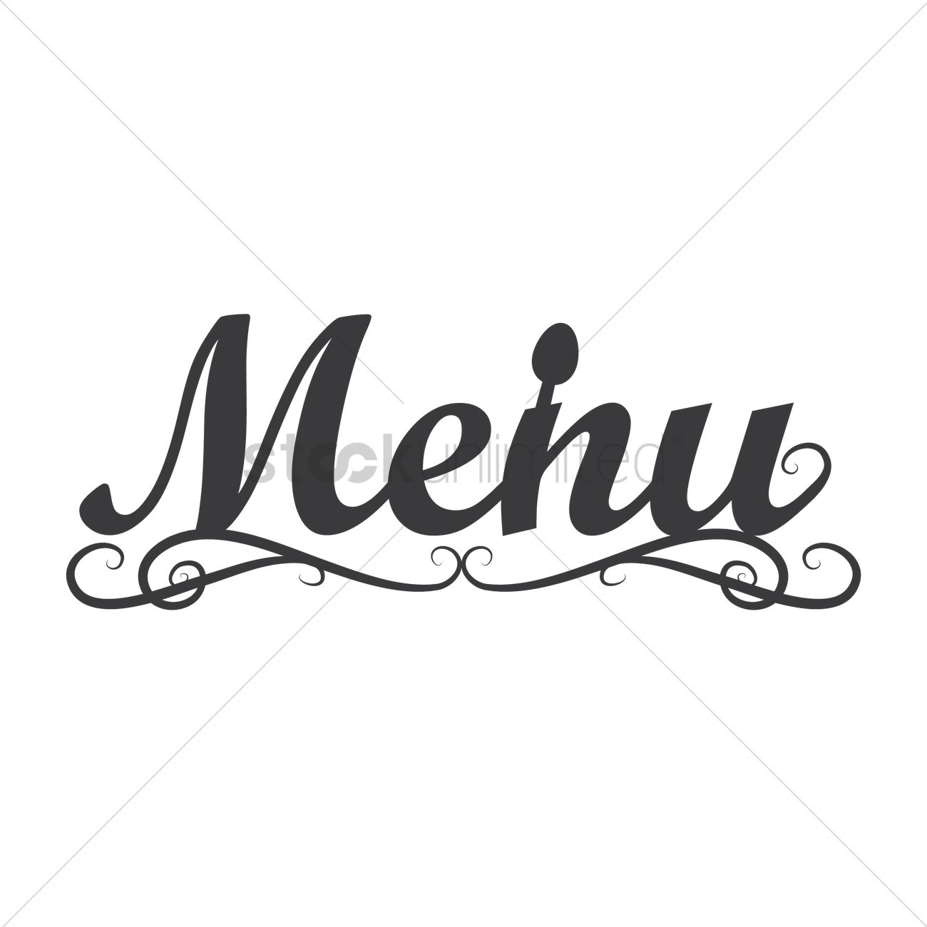 1300x1300 Menu Logo Icon Vector Image