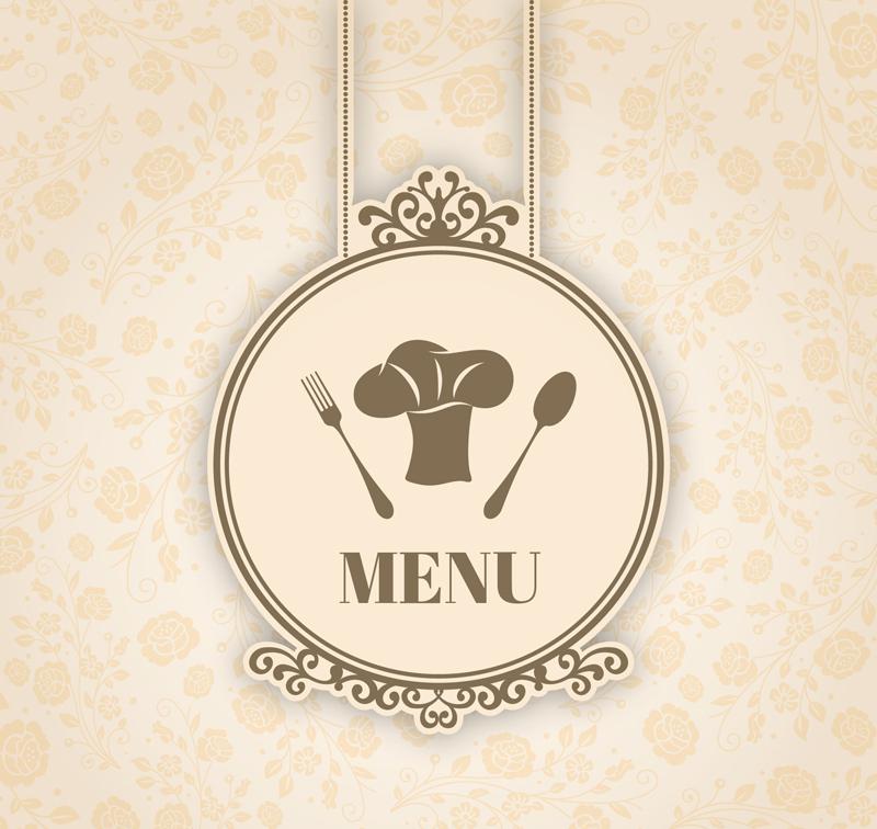 800x756 Elegant Pattern Restaurant Menu Vector