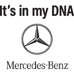 300x300 Mercedes Benz Its In My Dna Logo, Vector Logo Of Mercedes Benz Its
