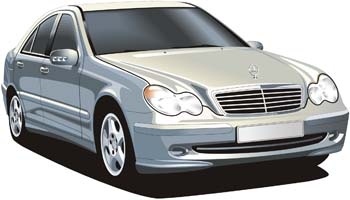 350x200 Mercedes Benz Free Vector In Adobe Illustrator