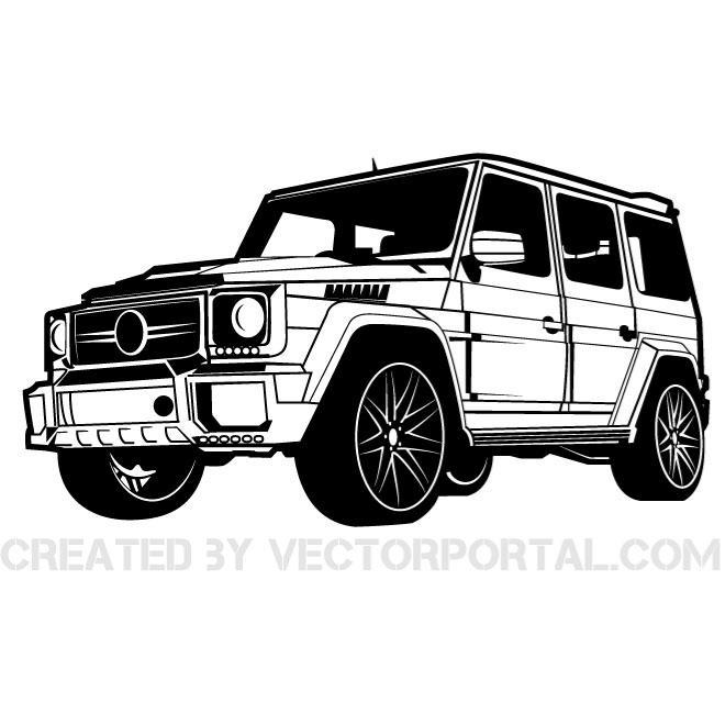 660x660 Car Mercedes Brabus Graphics Free Vector