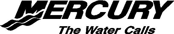 576x113 Mercury Marine Decal Sticker
