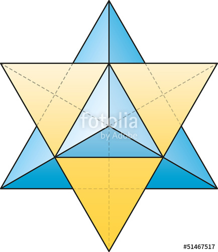 434x500 Merkabah, Mer Ka Ba, Merkaba Stock Image And Royalty Free Vector