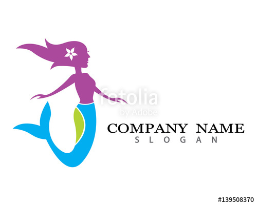 Mermaid Logo Template Stock Image And Royalty Free Vector 500x400 Mermaid Logo Template Stock Image And Royalty Free Vector