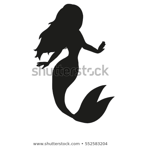 Mermaid Silhouette Isolated Cute Stock Vector Royalty Free 450x470 Mermaid Silhouette Isolated Cute Stock Vector Royalty Free