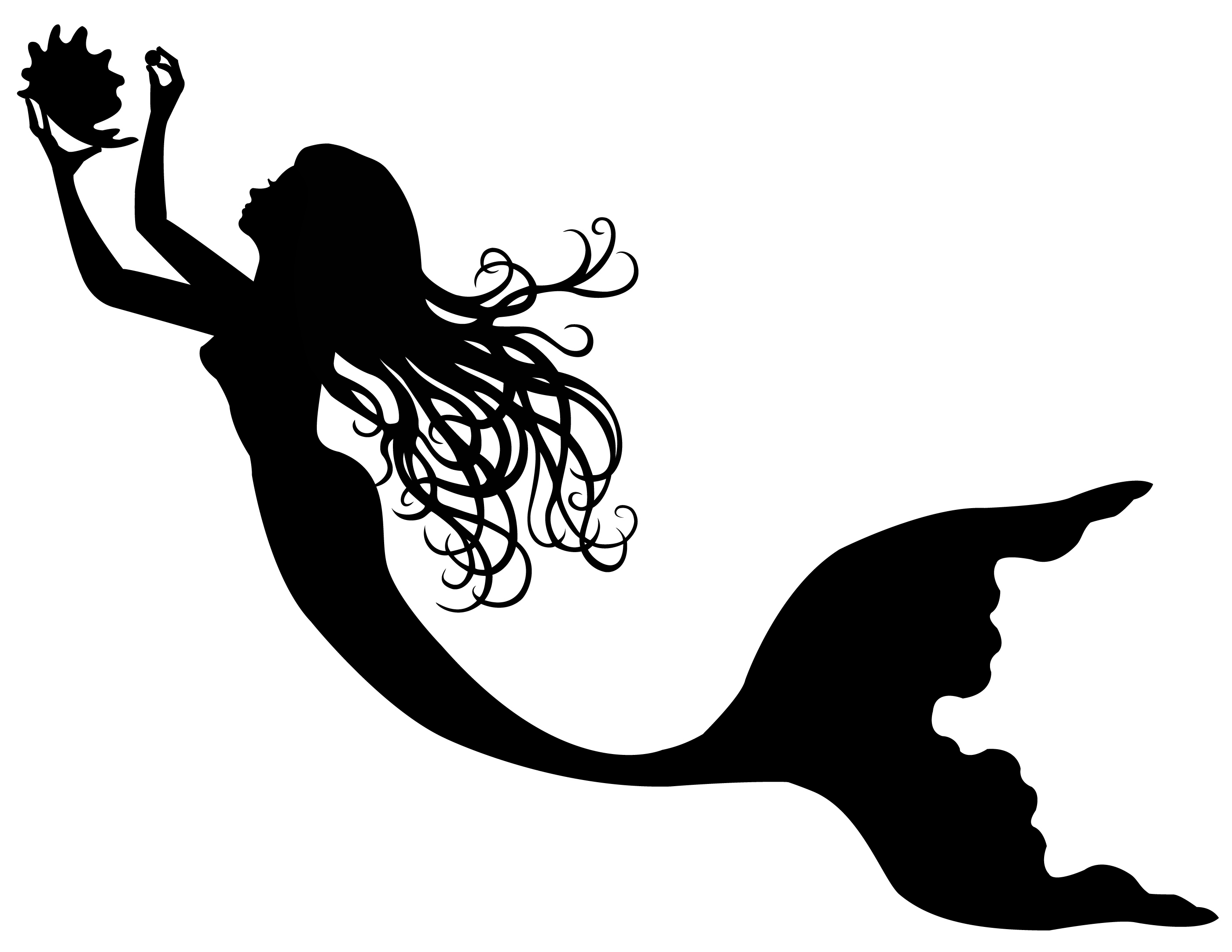 Ideas About Mermaid Silhouette On Little Clipart 2800x2164 Ideas About Mermaid Silhouette On Little Clipart