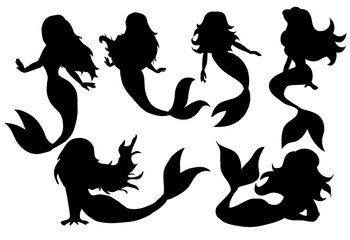 Mermaid Silhouette Photos, Royalty Free Images, Graphics, Vectors 350x240 Mermaid Silhouette Photos, Royalty Free Images, Graphics, Vectors