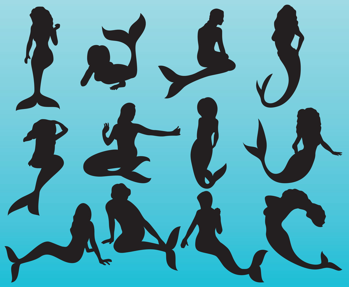 Free Free 343 Mermaid Silhouette Svg SVG PNG EPS DXF File