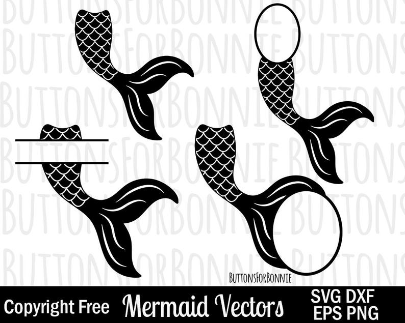 794x635 Mermaid Vector Mermaid Mermaid Tail Digital Cutting Etsy