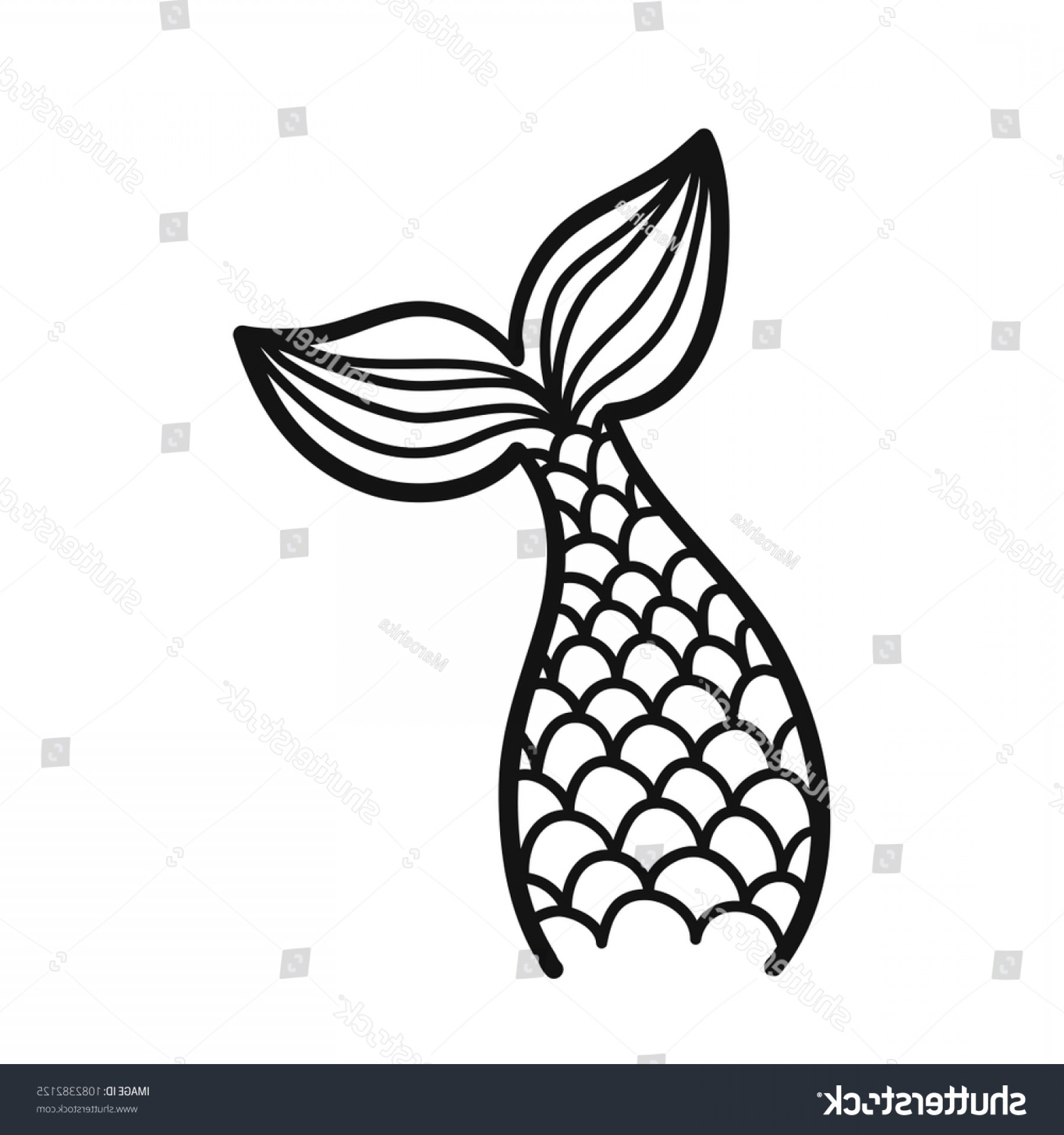 Download Mermaid Tail Vector at Vectorified.com | Collection of ...
