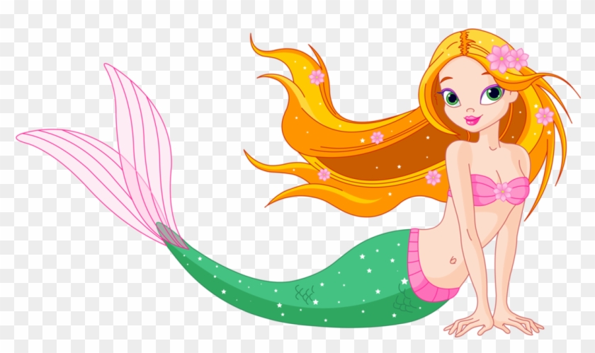 840x499 Mermaid Vector, Hd Png Download